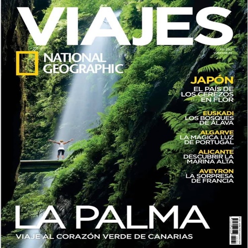 La Palma, portada de la revista National Geographic