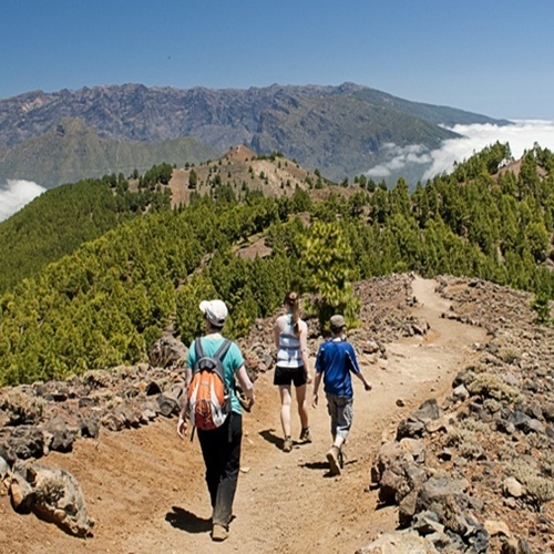 La Palma, Ruta de los Volcanes para grupos